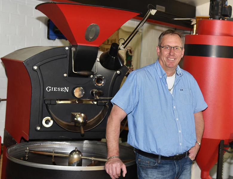 Josef Küper ist Geschäftsführer der Privatrösterei Kaffee Küper aus Heiden.